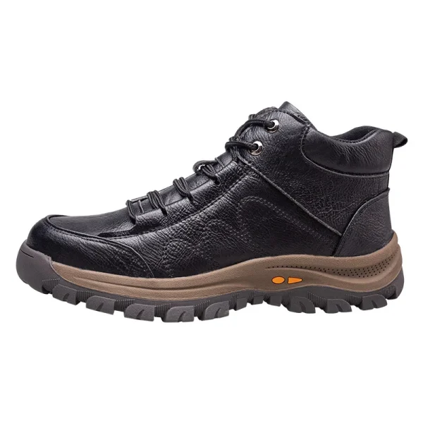 2023 Leather Waterproof Non-Slip Comfortable Soft And Safe Work Safety Shoes For Man Lightweight Breathable Safety Boots - Image 5