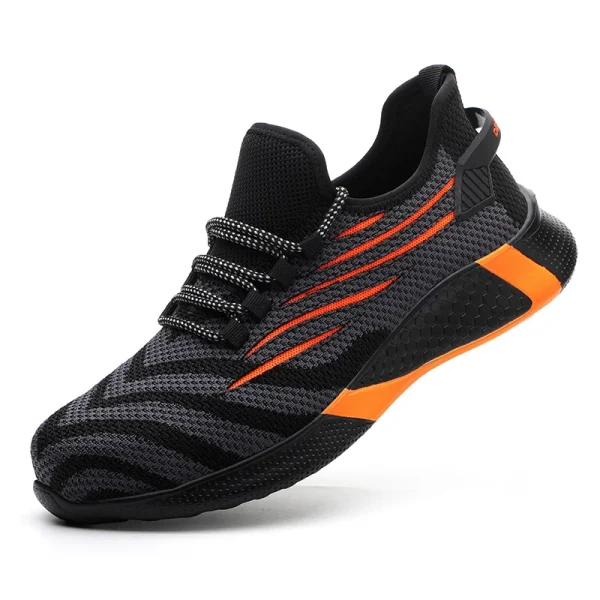 Men Work Safety Shoes Anti-puncture Working Sneakers Male Indestructible Work Shoes Men Boots Lightweight Men Shoes Safety Boots - Image 8
