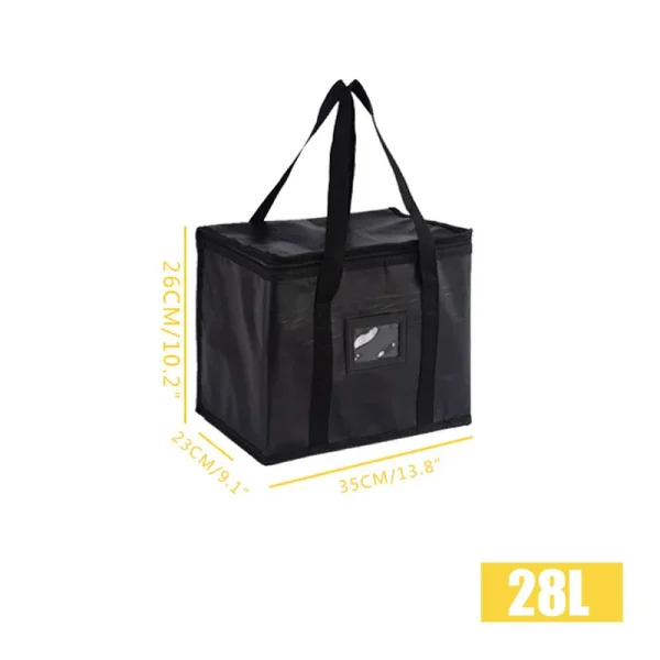 Insulated Thermal Cooler Bag Drink Storage Large Chilled Bags Cool Lunch Foods Lunch Box Zip Picnic Tin Foil Food panier repas - Image 8