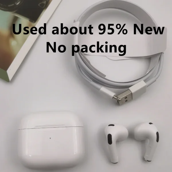 Original Apple Airpods Pro2 3 USB-C Wireless Bluetooth Earbuds Active Noise Cancellation with Charging Case for IPhone iPad - Image 10