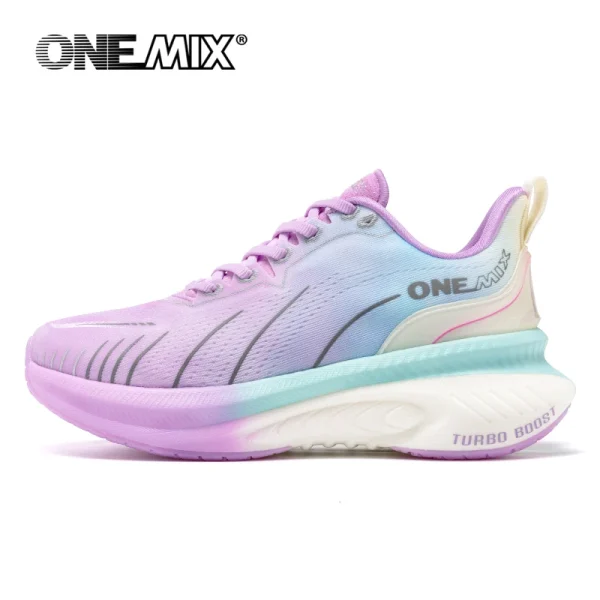 ONEMIX New Cushioning Running Shoes For Men Suitable Heavy Runners Lace Up Sports Women Non-slip Outdoor Athletic Male Sneakers - Image 12