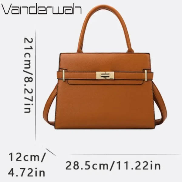 3-piece Suit Women's Handbag Large Capacity Bags Luxury Shoulder Crossbody Bags Small Coin Purse Quality Leather Sac A Main - Image 4
