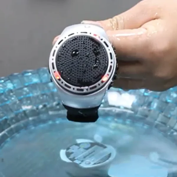New U6 Wrist Watch Bluetooth Speaker With FM Radio Portable Outdoor Sports Running Wearable Mini Speaker Wireless Subwoofer - Image 4