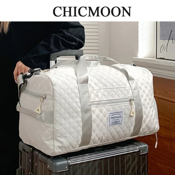 Travel Duffle bag Travel Sport Duffle Bag for Gym Waterproof Carry On Bag Large Capacity Overnight Bags for Women - Image 2