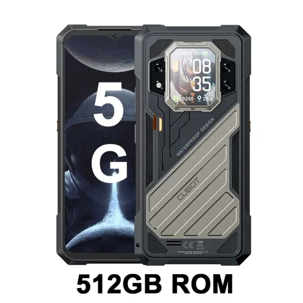 CUBOT KINGKONG X, Rugged Smartphone 5G, 32GB RAM(16GB+16GB), 256/512GB ROM, 10200mAh, 6.583-Inch 120Hz Screen, NFC,WiFi 6, 100MP - Image 7