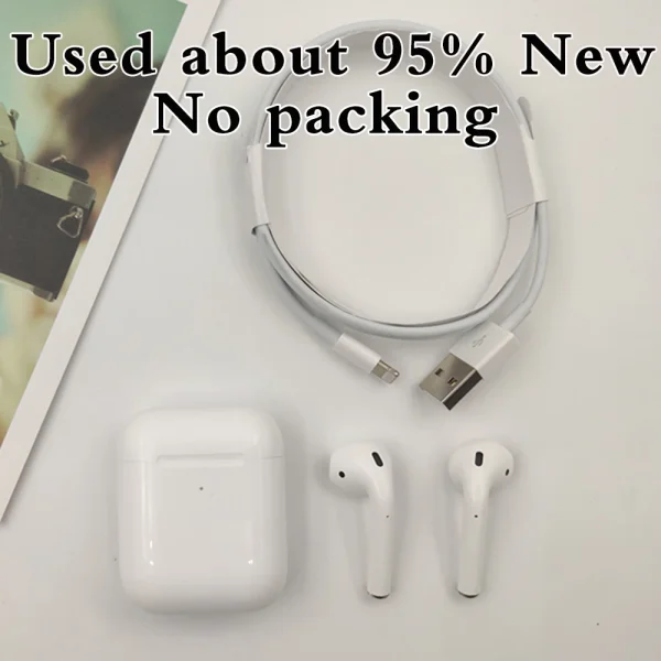 Original Apple Airpods Pro2 3 USB-C Wireless Bluetooth Earbuds Active Noise Cancellation with Charging Case for IPhone iPad - Image 9