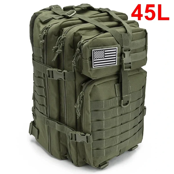 QT&QY 30/50L Tactical Backpacks Man Traveling Bags Survival Outdoor 3P Assault Pack EDC Molle Pack hiking Trekking Hunting Bag - Image 16