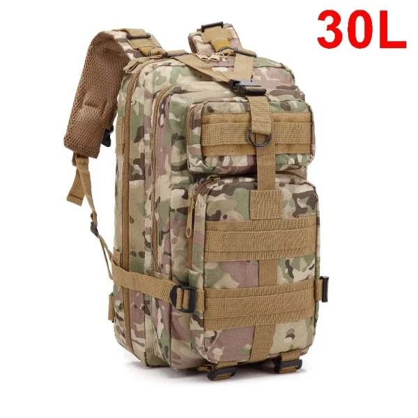 QT&QY 30/50L Tactical Backpacks Man Traveling Bags Survival Outdoor 3P Assault Pack EDC Molle Pack hiking Trekking Hunting Bag - Image 7