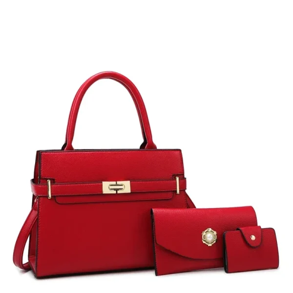 3-piece Suit Women's Handbag Large Capacity Bags Luxury Shoulder Crossbody Bags Small Coin Purse Quality Leather Sac A Main - Image 15