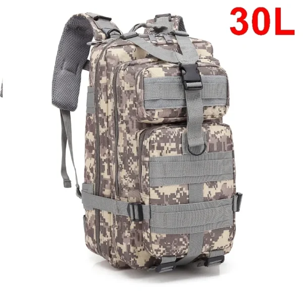QT&QY 30/50L Tactical Backpacks Man Traveling Bags Survival Outdoor 3P Assault Pack EDC Molle Pack hiking Trekking Hunting Bag - Image 8