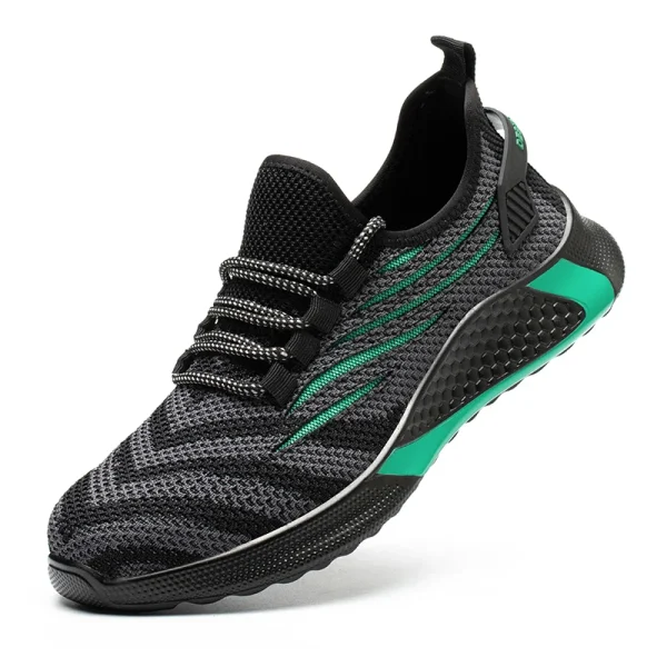 Men Work Safety Shoes Anti-puncture Working Sneakers Male Indestructible Work Shoes Men Boots Lightweight Men Shoes Safety Boots - Image 9