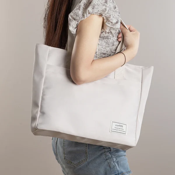 Shockproof Canvas Women Laptop Tote Bag 14 inch for Macbook Air Pro Huawei Dell ASUS Acer XiaoMi HP Notebook Handbags Briefcase - Image 5