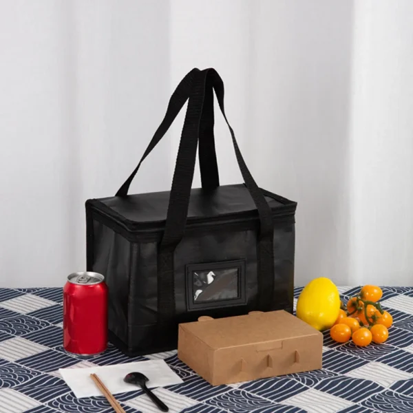 Insulated Thermal Cooler Bag Drink Storage Large Chilled Bags Cool Lunch Foods Lunch Box Zip Picnic Tin Foil Food panier repas - Image 4