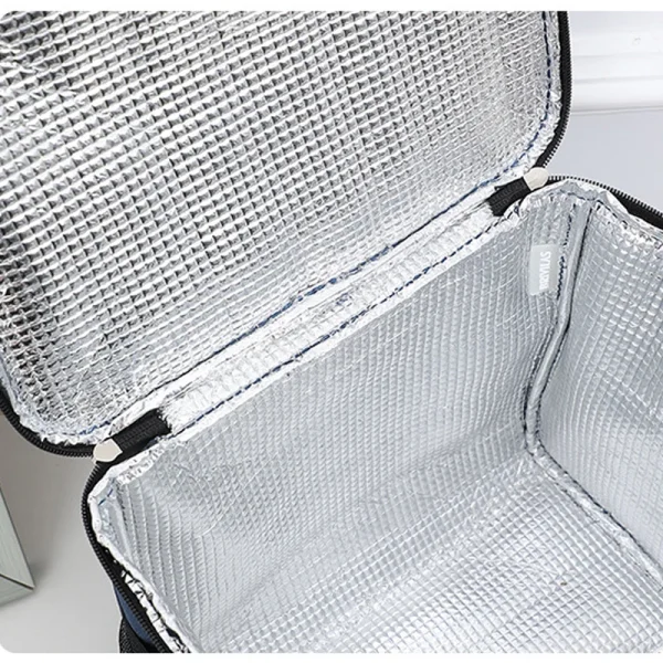Insulated Lunch Bag Large Lunch Bags For Women Men Reusable Lunch Bag With Adjustable Shoulder Strap - Image 7