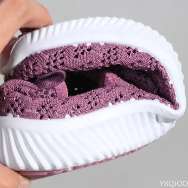 New Fashion Mesh Shoes Women Shoes Mesh Sports Shoes Breathable Flats Soft Sole Casual Sneakers 2024 - Image 4