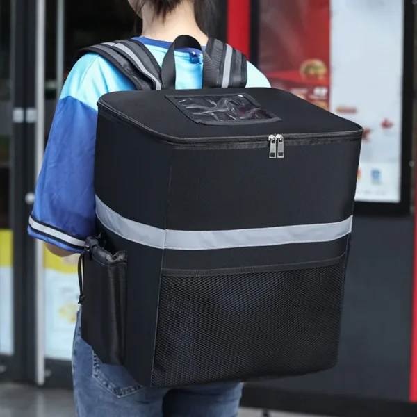 35L Extra Large Thermal Food Bag Cooler Bag Refrigerator Box Fresh Keeping Food Delivery Backpack Insulated Cool Bag - Image 2