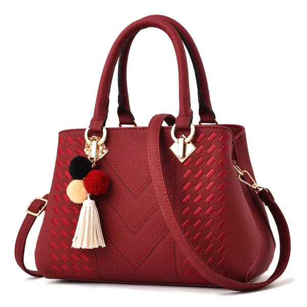 Classic Women Genuine Leather Bags High Quality Vintage Messenger Bags Luxury Women Tote Handbags for Ladies Shopper Female Bag - Image 10