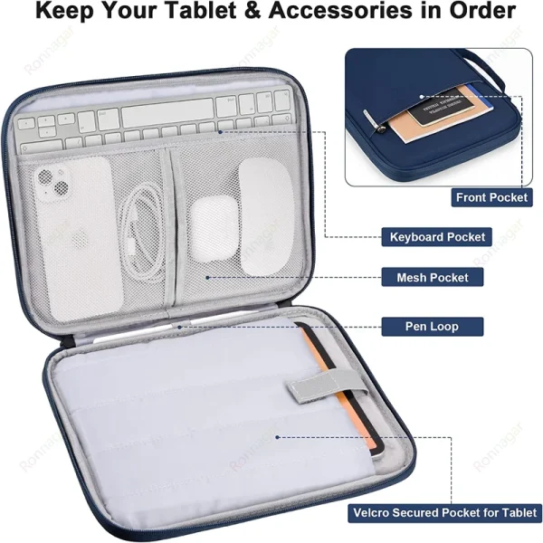 Laptop Sleeve Bag Compatible with MacBook Air/Pro 13-13.6 inch Notebook MacBook Pro 14 Inch MacBook Air M1 M2 Sleeve 13/13.3Inch - Image 3