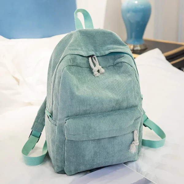 Personalized Kids Backpack, Embroidered Corduroy Backpack,Back to School, Kid name backpack,school bag college,toddler,with name - Image 11