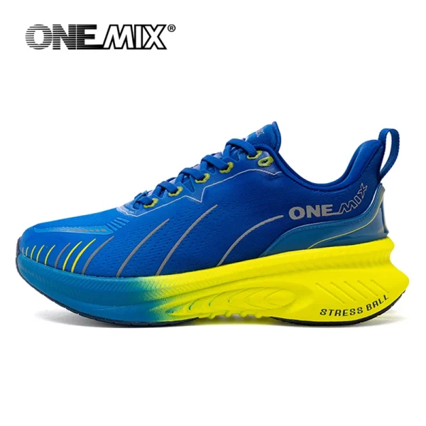 ONEMIX New Cushioning Running Shoes For Men Suitable Heavy Runners Lace Up Sports Women Non-slip Outdoor Athletic Male Sneakers - Image 11