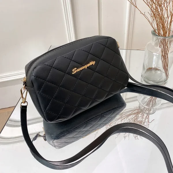 2023 Tassel Small Messenger Bag For Women Trend Lingge Embroidery Camera Female Shoulder Bag Fashion Chain Ladies Crossbody Bags - Image 6