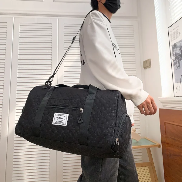Travel Duffle bag Travel Sport Duffle Bag for Gym Waterproof Carry On Bag Large Capacity Overnight Bags for Women - Image 4