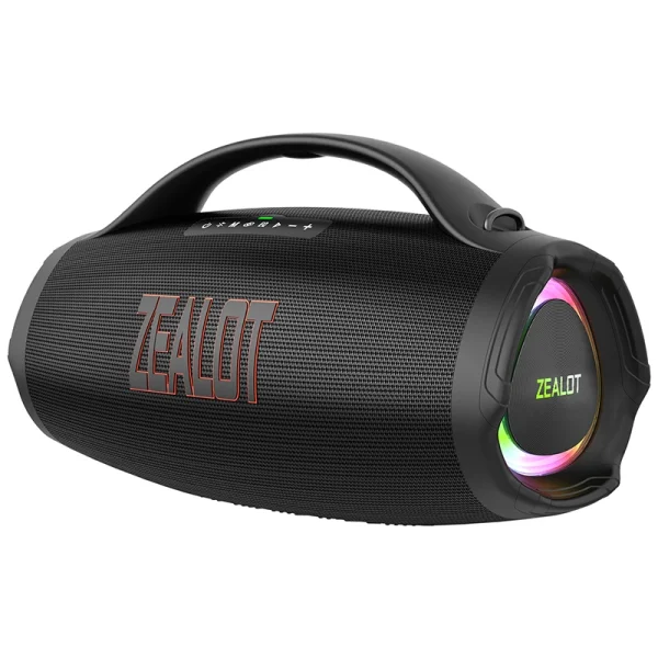 ZEALOT-S98 Portable Bluetooth Speaker 160W High Volume Waterproof 36000mAh Wireless TWS Subwoofer Suporrt USB/TF/AUX RGB light - Image 7