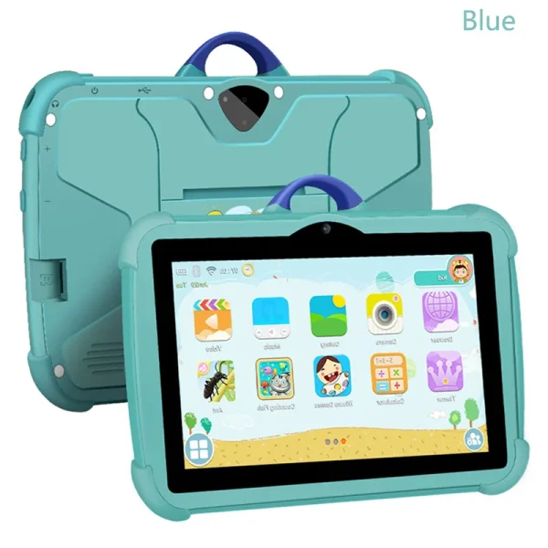2025 New 5G WiFi 7 Inch Tablet For Children Learning Education Kids' tablets Quad Core 4GB RAM 64GB ROM Dual Cameras Android 13 - Image 7