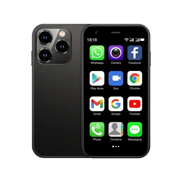 SOYES XS15 Mini Android8.1 Smart Phone 3.0 Inch Display 2GB RAM 16GB ROM Dual SIM Standby Play Store 3G Little Phone - Image 8