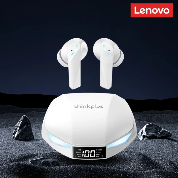 New Lenovo GM2 PRO MAX Wireless Bluetooth 5.4 Earphones LED Digital Display Waterproof Earbuds Noise Cancelling Gaming Headset - Image 7