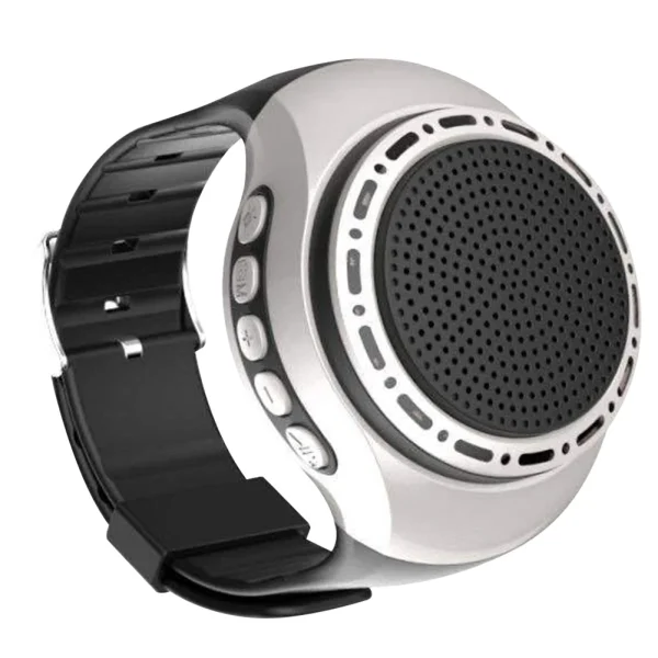 New U6 Wrist Watch Bluetooth Speaker With FM Radio Portable Outdoor Sports Running Wearable Mini Speaker Wireless Subwoofer - Image 8