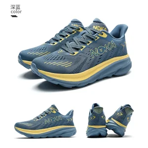 Marathon Carbon Plate Air Cushion Men Sports Running Shoes Breathable Lightweight Women's Comfortable Athletic Nonskid Sneakers