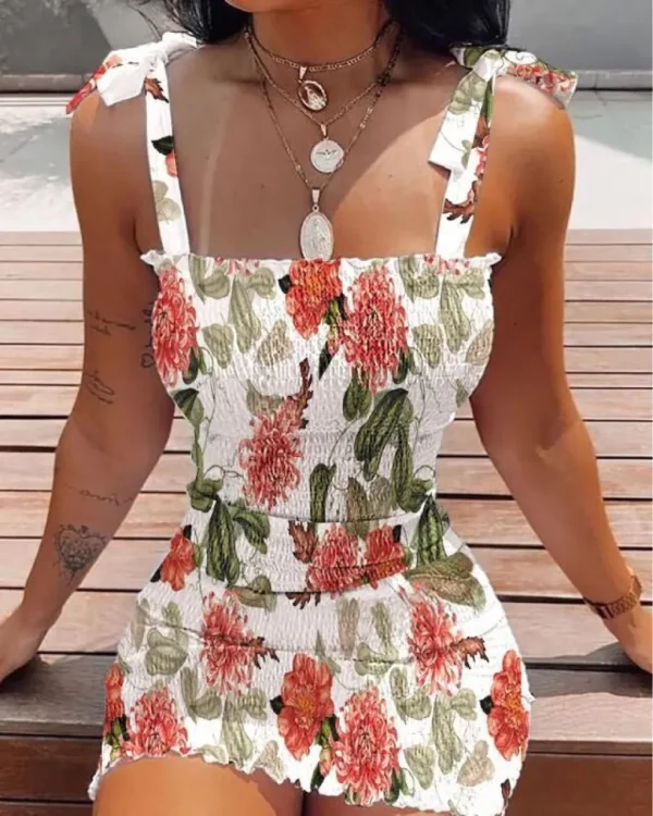 Trendy Solid Strap Short White Dresses Off Shoulder Sexy Skirt Pullover Sheath Mini Summer Beach Female Vest Dress - Image 7