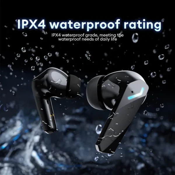 New Lenovo GM2 PRO MAX Wireless Bluetooth 5.4 Earphones LED Digital Display Waterproof Earbuds Noise Cancelling Gaming Headset - Image 5
