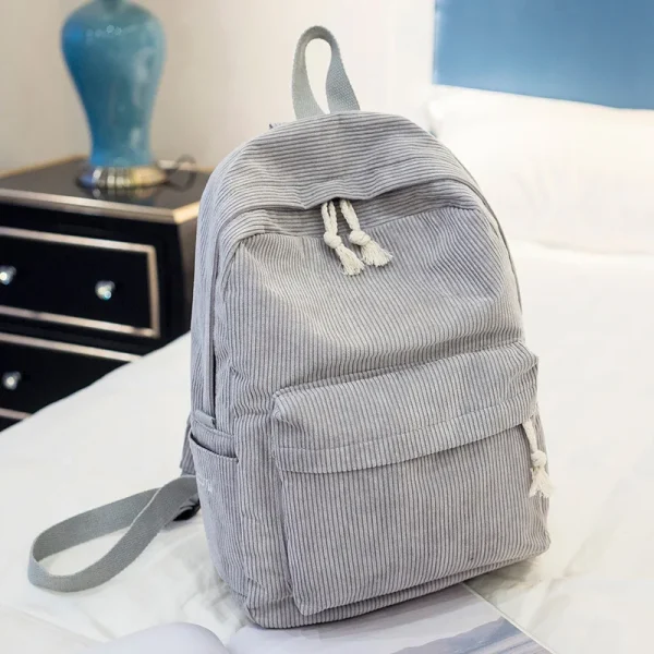 Personalized Kids Backpack, Embroidered Corduroy Backpack,Back to School, Kid name backpack,school bag college,toddler,with name - Image 10