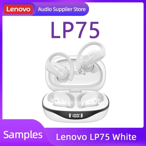Original Lenovo LP75 TWS Bluetooth V5.3 Headphones Wireless LED Digital Display Earphones Noise Reduction Waterproof Headset New - Image 19