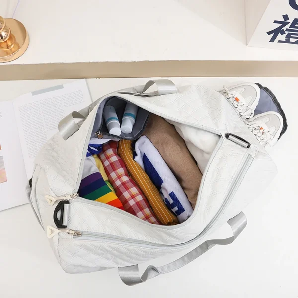 Travel Duffle bag Travel Sport Duffle Bag for Gym Waterproof Carry On Bag Large Capacity Overnight Bags for Women - Image 3
