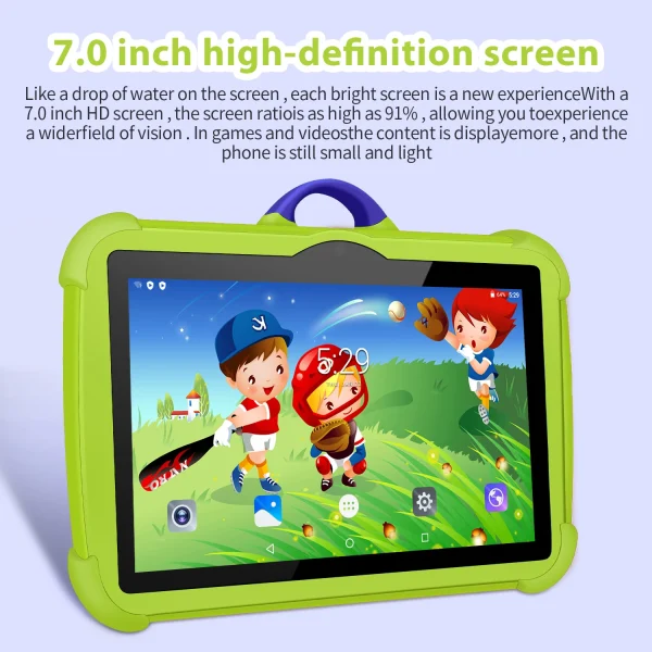 2025 New 5G WiFi 7 Inch Tablet For Children Learning Education Kids' tablets Quad Core 4GB RAM 64GB ROM Dual Cameras Android 13 - Image 3