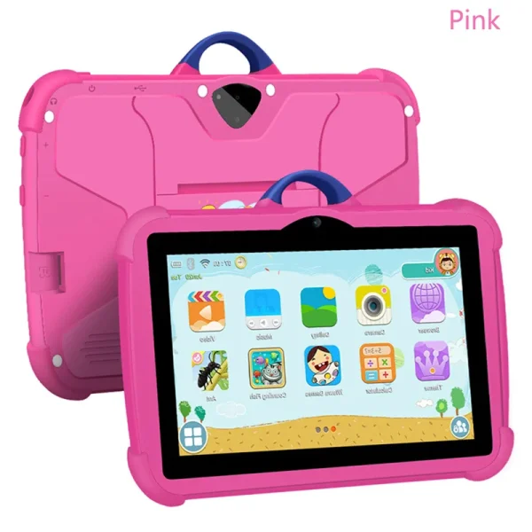 2025 New 5G WiFi 7 Inch Tablet For Children Learning Education Kids' tablets Quad Core 4GB RAM 64GB ROM Dual Cameras Android 13 - Image 8