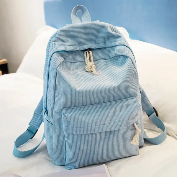 Personalized Kids Backpack, Embroidered Corduroy Backpack,Back to School, Kid name backpack,school bag college,toddler,with name - Image 8