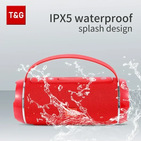 Bluetooth Speaker TG116c TWS Wireless Powerful Box Portable Outdoor Speakers Waterproof Subwoofer 3D Stereo Sound HandsFree Call - Image 5