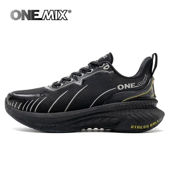 ONEMIX New Cushioning Running Shoes For Men Suitable Heavy Runners Lace Up Sports Women Non-slip Outdoor Athletic Male Sneakers - Image 13