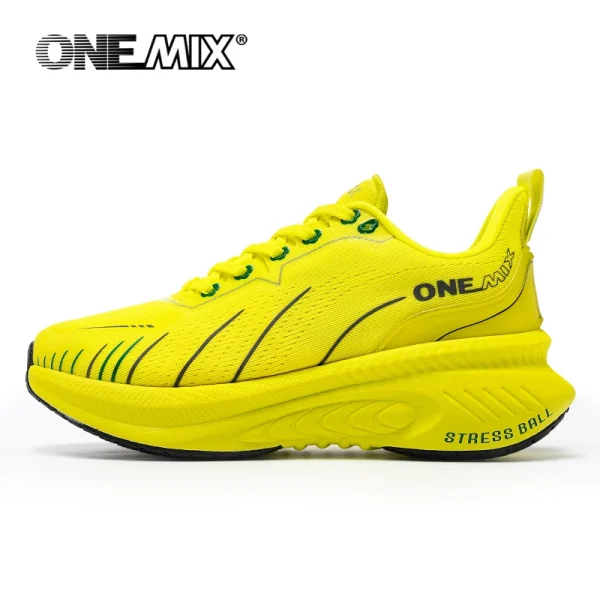 ONEMIX New Cushioning Running Shoes For Men Suitable Heavy Runners Lace Up Sports Women Non-slip Outdoor Athletic Male Sneakers - Image 10