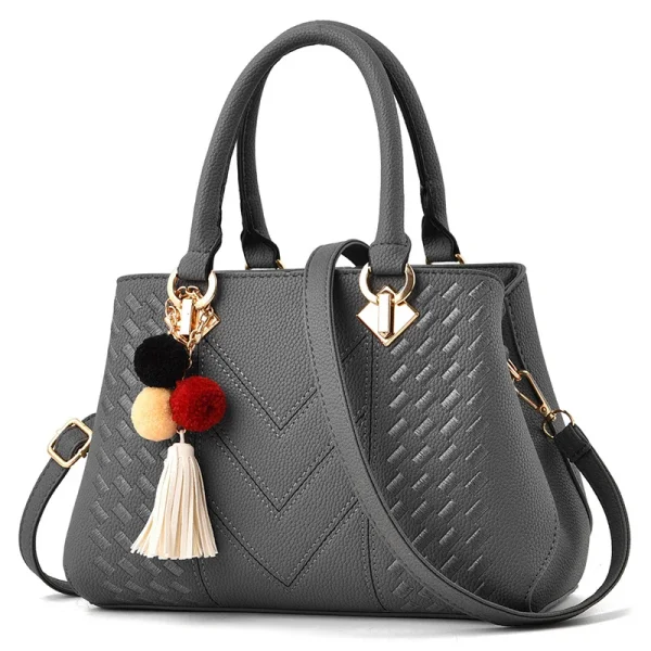 Classic Women Genuine Leather Bags High Quality Vintage Messenger Bags Luxury Women Tote Handbags for Ladies Shopper Female Bag - Image 8