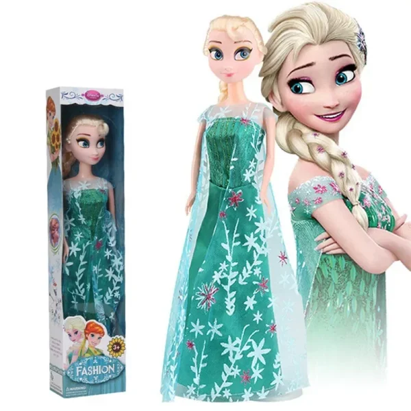 Disney Frozen 2 Elsa Anna Figure Princess Doll Toys Snow Queen Boys Girls Toys Elsa Dolls Clothes for Dolls - Image 2