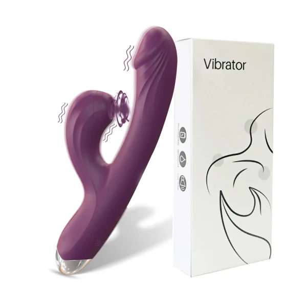 Rabbit Sucker G Spot Vibrator for Women 20 Powerful Modes Clit Vagina Stimulator Anal Plug Dildo Sex Toy Female Goods for Adults - Image 9
