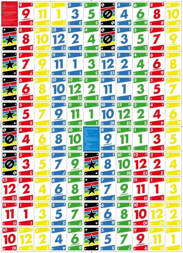 Hot UNO Phase 10 Kartenspiel, Fun High Fun Multiplayer Toy Designs Paying Board Game Card Family Party Toy - Image 2