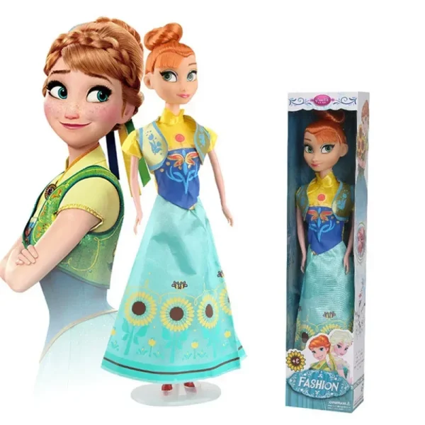 Disney Frozen 2 Elsa Anna Figure Princess Doll Toys Snow Queen Boys Girls Toys Elsa Dolls Clothes for Dolls - Image 4