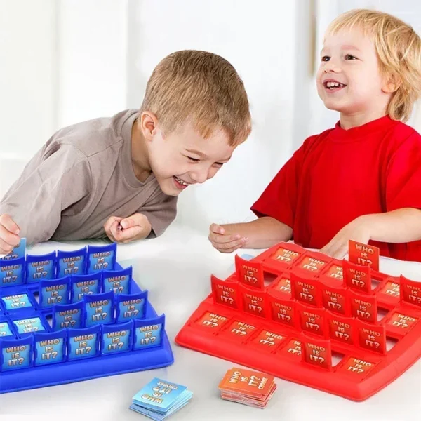 Guess who I am board game parent-child interaction toy logical reasoning children's puzzle guess me you my character chessboard - Image 3
