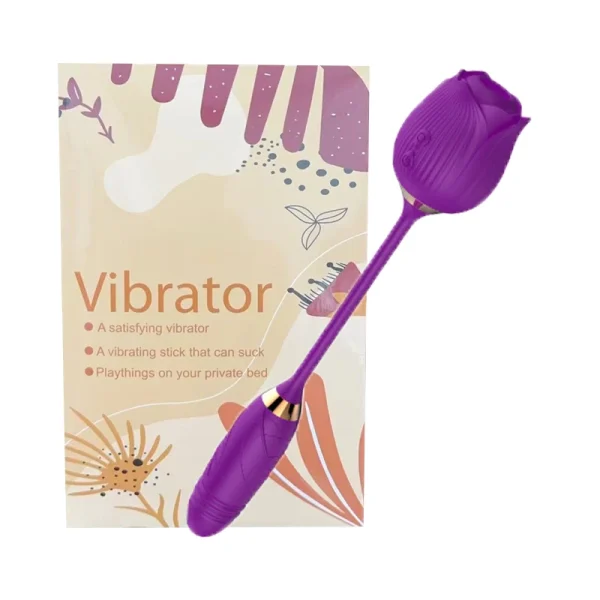Vibrator for Women Dildo Sex Toys Rose Sucking Thrusting Vibrating Clit Sucker Nipple Clitoris Stimulation Female for Adults 18+ - Image 8